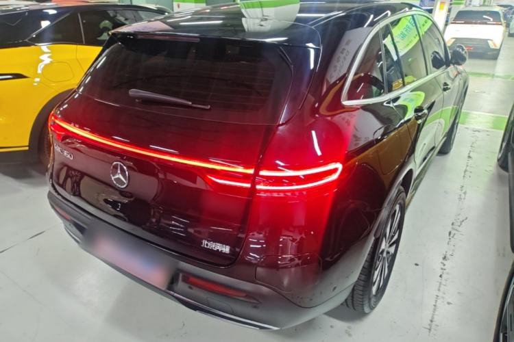 Used Mercedes-Benz EQC 2021 EQC 350 4MATIC Rear Right 45 Deg