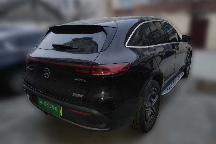 Used Mercedes-Benz EQC 2021 EQC 400 4MATIC Rear Right 45 Deg