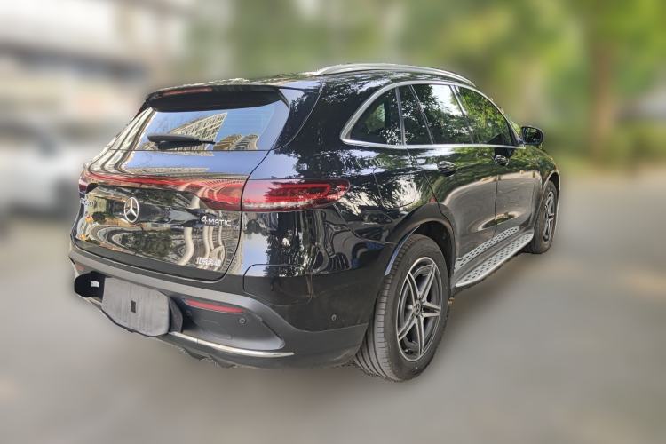 Used Mercedes-Benz EQC 2021 EQC 400 4MATIC Rear Right 45 Deg