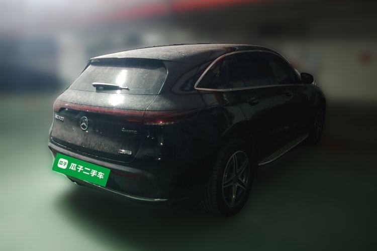 Used Mercedes-Benz EQC 2021 EQC 400 4MATIC Rear Right 45 Deg