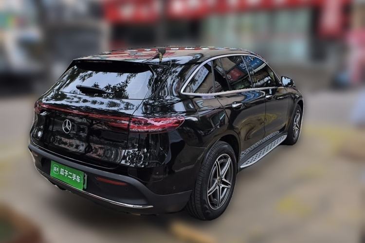 Used Mercedes-Benz EQC 2021 EQC 400 4MATIC Rear Right 45 Deg
