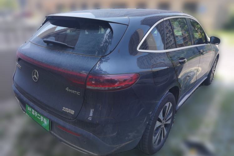 Used Mercedes-Benz EQC 2021 EQC 350 4MATIC Rear Right 45 Deg
