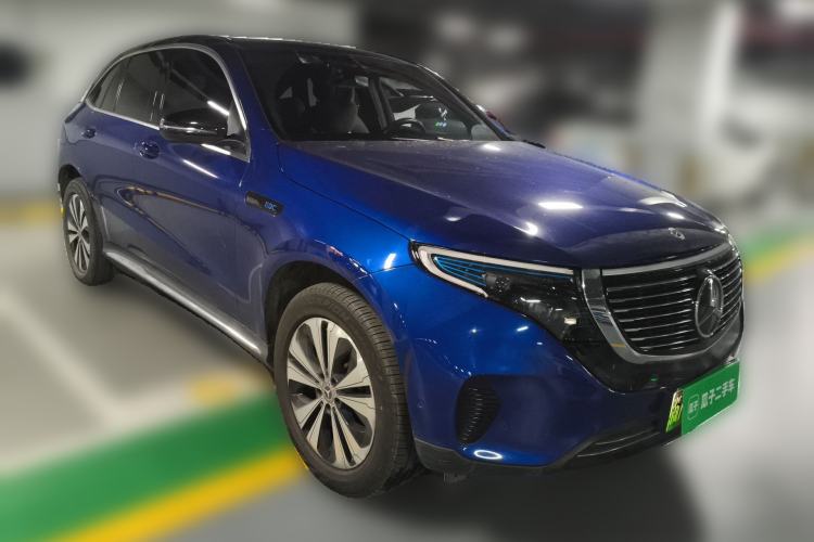 Used Mercedes-Benz EQC 2021 EQC 350 4MATIC Front Right 45 Deg