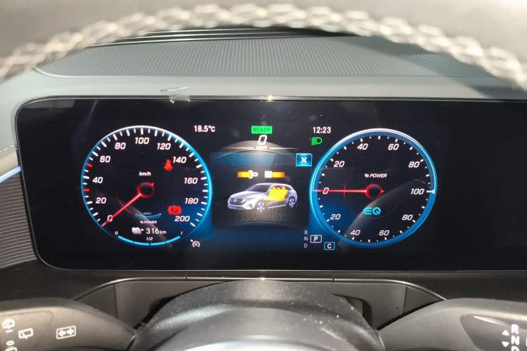 Used Mercedes-Benz EQC 2021 EQC 350 4MATIC Instrument Cluster