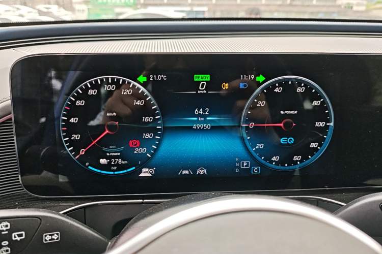 Used Mercedes-Benz EQC 2021 EQC 400 4MATIC Instrument Cluster