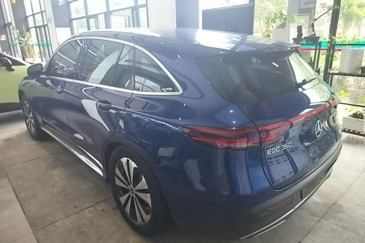 Used Mercedes-Benz EQC 2021 EQC 350 4MATIC Rear Left 45 Deg