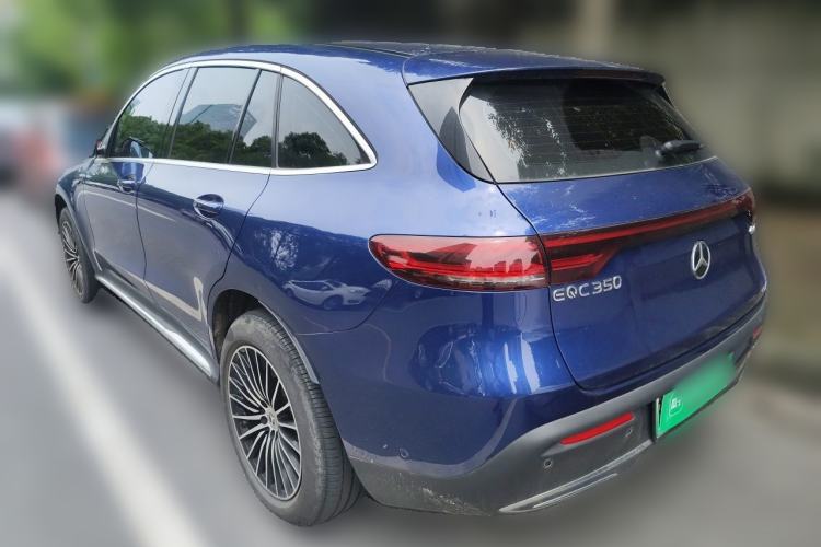 Used Mercedes-Benz EQC 2021 EQC 350 4MATIC Rear Left 45 Deg