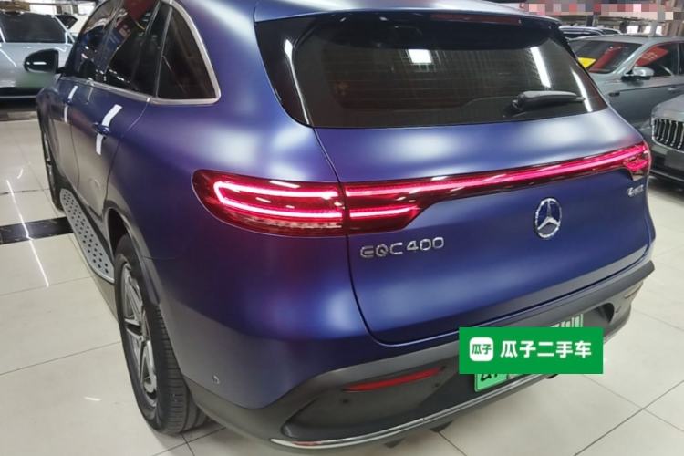 Used Mercedes-Benz EQC 2021 EQC 400 4MATIC Rear Left 45 Deg