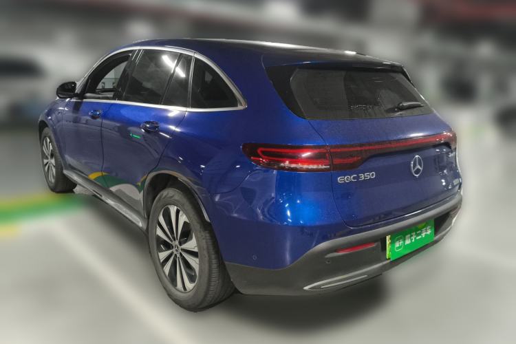 Used Mercedes-Benz EQC 2021 EQC 350 4MATIC Rear Left 45 Deg