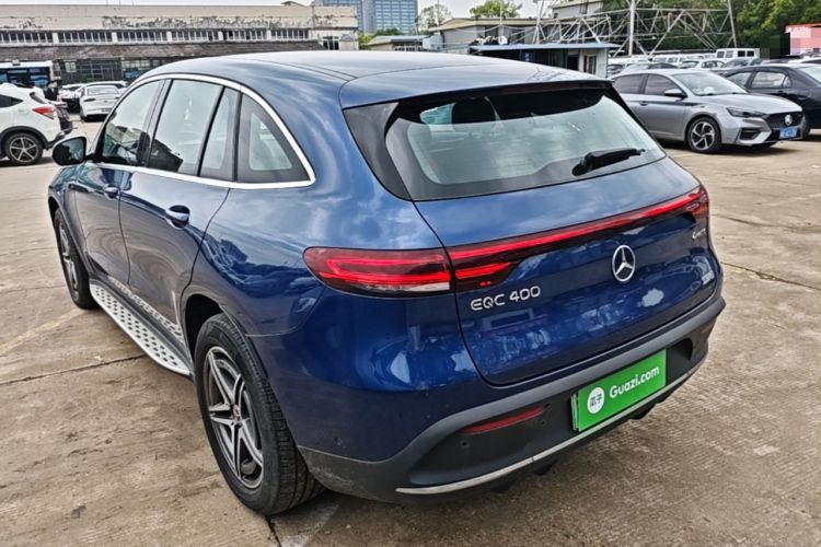 Used Mercedes-Benz EQC 2021 EQC 400 4MATIC Rear Left 45 Deg