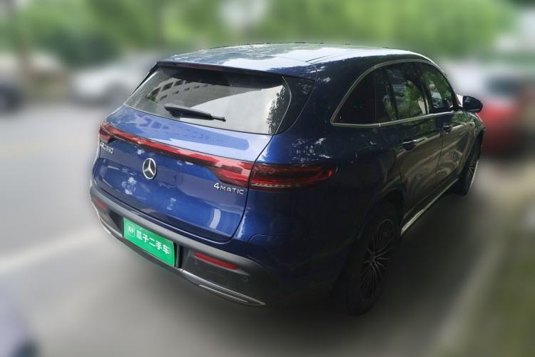 Used Mercedes-Benz EQC 2021 EQC 350 4MATIC Rear Right 45 Deg