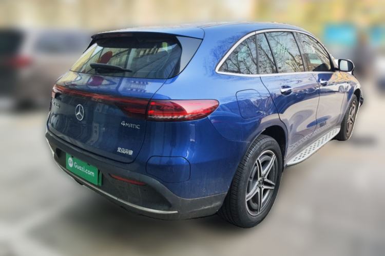 Used Mercedes-Benz EQC 2021 EQC 400 4MATIC Rear Right 45 Deg