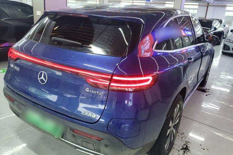Used Mercedes-Benz EQC 2021 EQC 350 4MATIC Rear Right 45 Deg