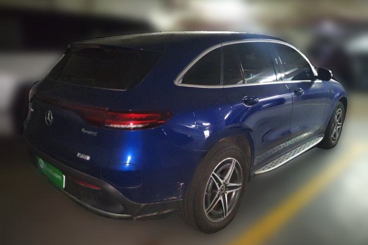 Used Mercedes-Benz EQC 2021 EQC 400 4MATIC Rear Right 45 Deg