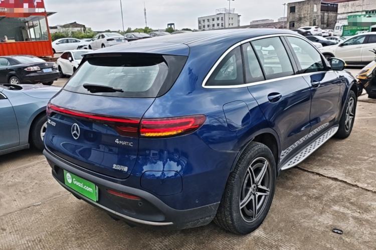 Used Mercedes-Benz EQC 2021 EQC 400 4MATIC Rear Right 45 Deg