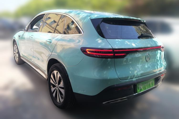 Used Mercedes-Benz EQC 2021 EQC 350 4MATIC Rear Left 45 Deg