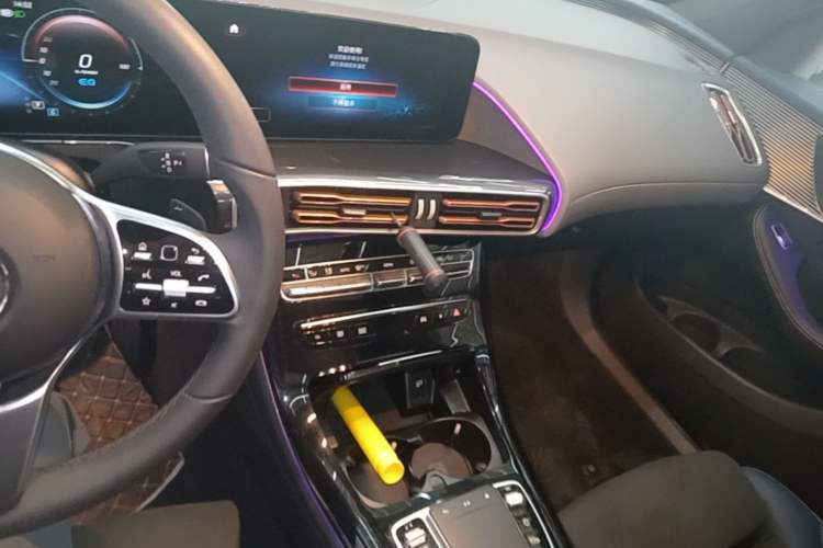 Used Mercedes-Benz EQC 2021 EQC 400 4MATIC Audio And AC Panel