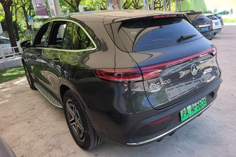 Used Mercedes-Benz EQC 2021 EQC 400 4MATIC Rear Left 45 Deg