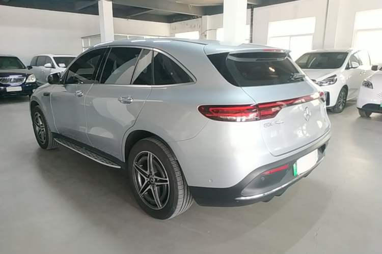 Used Mercedes-Benz EQC 2021 EQC 400 4MATIC Rear Left 45 Deg