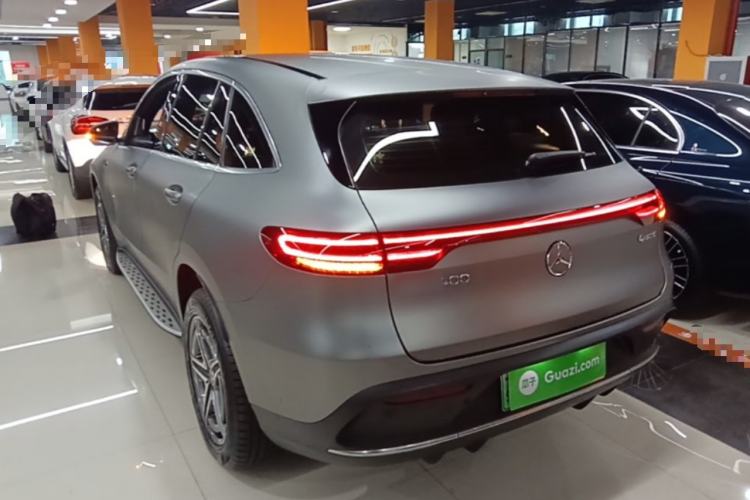 Used Mercedes-Benz EQC 2021 EQC 400 4MATIC Rear Left 45 Deg