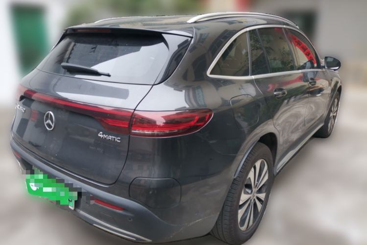 Used Mercedes-Benz EQC 2021 EQC 350 4MATIC Rear Right 45 Deg