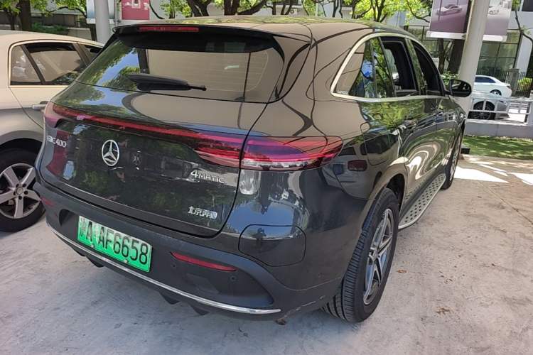 Used Mercedes-Benz EQC 2021 EQC 400 4MATIC Rear Right 45 Deg