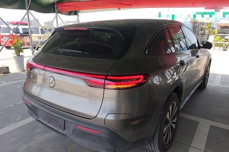 Used Mercedes-Benz EQC 2021 EQC 350 4MATIC Rear Right 45 Deg