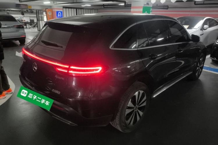 Used Mercedes-Benz EQC 2021 EQC 350 4MATIC Rear Right 45 Deg