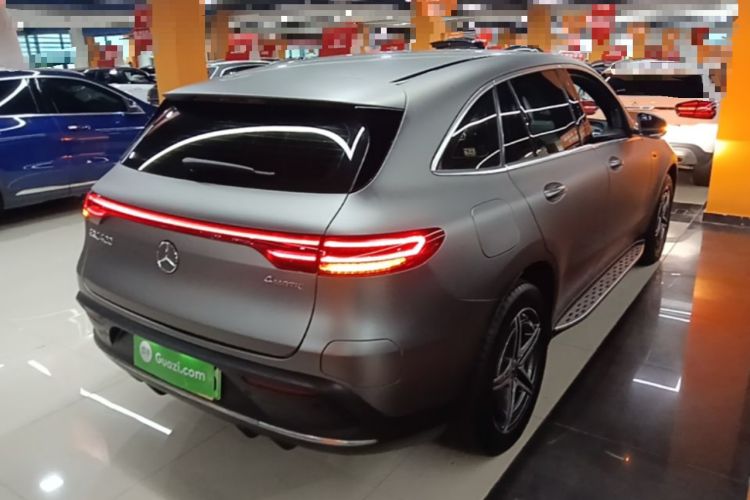 Used Mercedes-Benz EQC 2021 EQC 400 4MATIC Rear Right 45 Deg