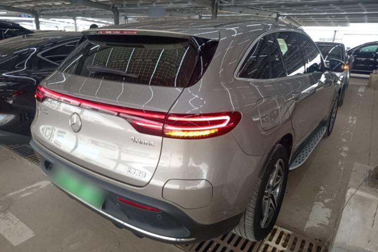 Used Mercedes-Benz EQC 2021 EQC 400 4MATIC Rear Right 45 Deg