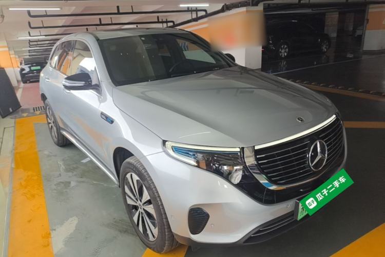 Used Mercedes-Benz EQC 2021 EQC 350 4MATIC Front Right 45 Deg