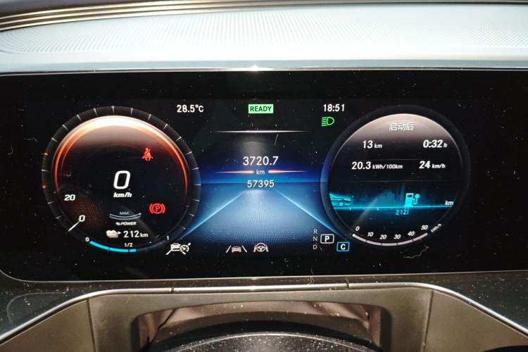 Used Mercedes-Benz EQC 2021 EQC 400 4MATIC Instrument Cluster
