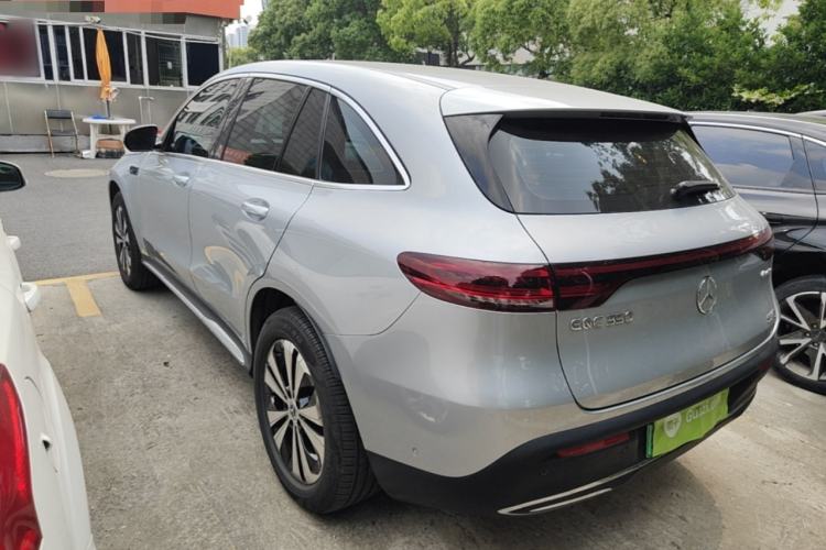 Used Mercedes-Benz EQC 2021 EQC 350 4MATIC Rear Left 45 Deg