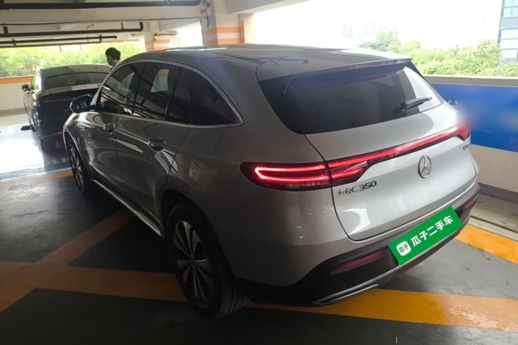 Used Mercedes-Benz EQC 2021 EQC 350 4MATIC Rear Left 45 Deg