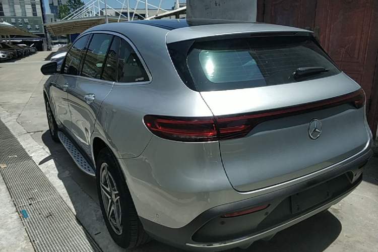 Used Mercedes-Benz EQC 2021 EQC 400 4MATIC Rear Left 45 Deg