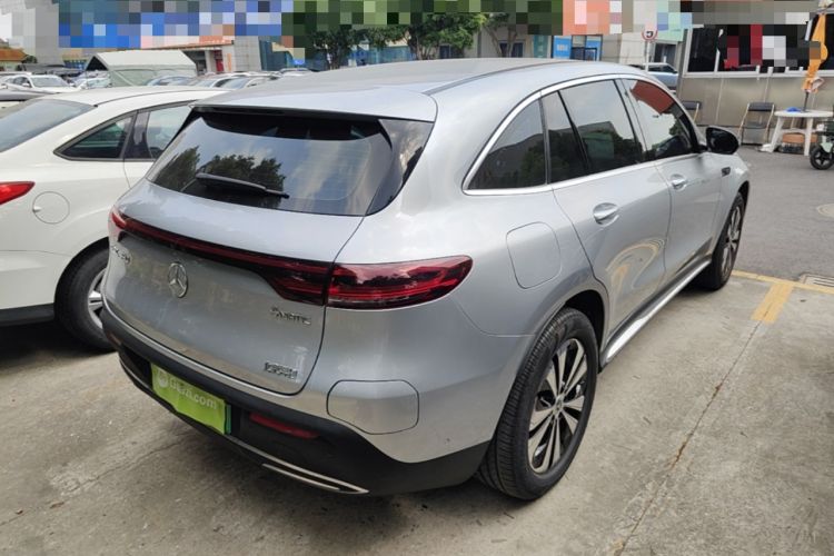 Used Mercedes-Benz EQC 2021 EQC 350 4MATIC Rear Right 45 Deg