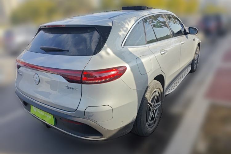 Used Mercedes-Benz EQC 2021 EQC 400 4MATIC Rear Right 45 Deg