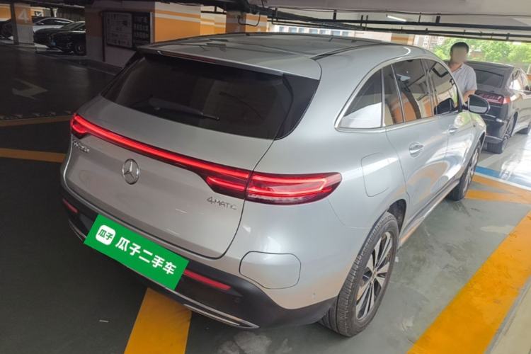 Used Mercedes-Benz EQC 2021 EQC 350 4MATIC Rear Right 45 Deg