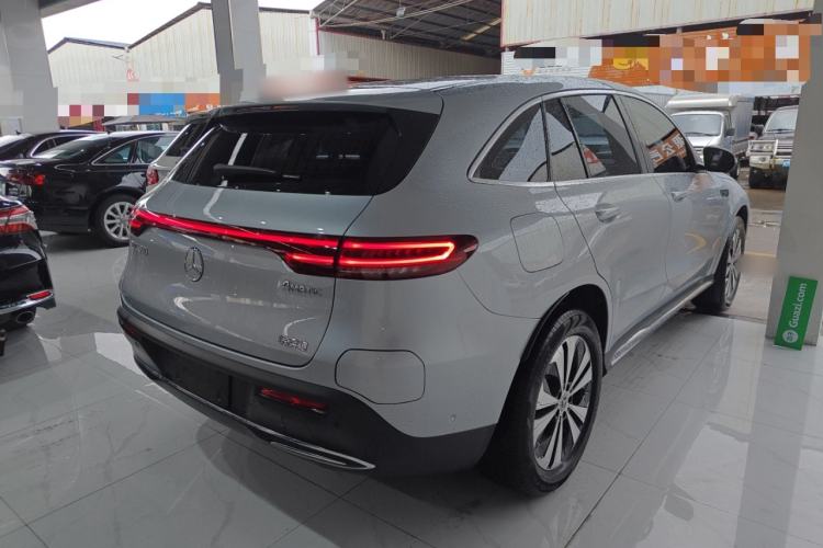 Used Mercedes-Benz EQC 2021 EQC 350 4MATIC Rear Right 45 Deg