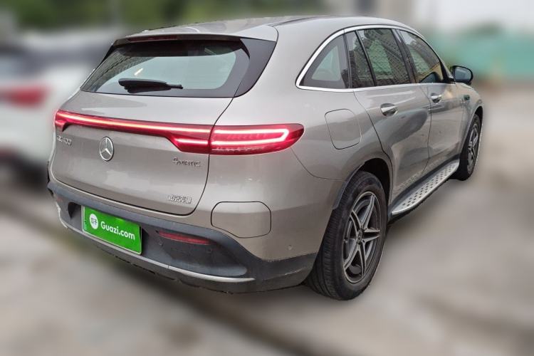 Used Mercedes-Benz EQC 2021 EQC 400 4MATIC Rear Right 45 Deg