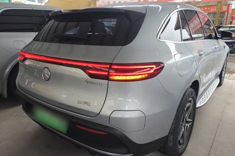 Used Mercedes-Benz EQC 2021 EQC 400 4MATIC Rear Right 45 Deg