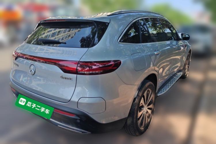 Used Mercedes-Benz EQC 2021 EQC 350 4MATIC Rear Right 45 Deg