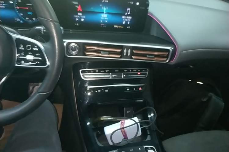 Used Mercedes-Benz EQC 2021 EQC 400 4MATIC Audio And AC Panel
