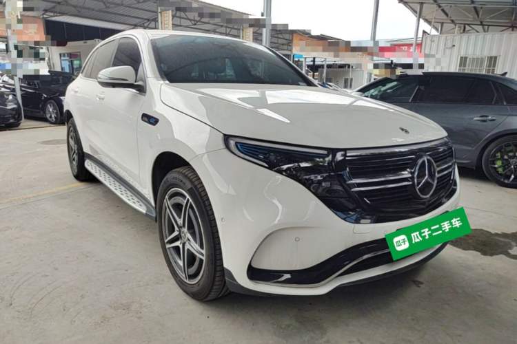 Used Mercedes-Benz EQC 2021 EQC 400 4MATIC Front Right 45 Deg