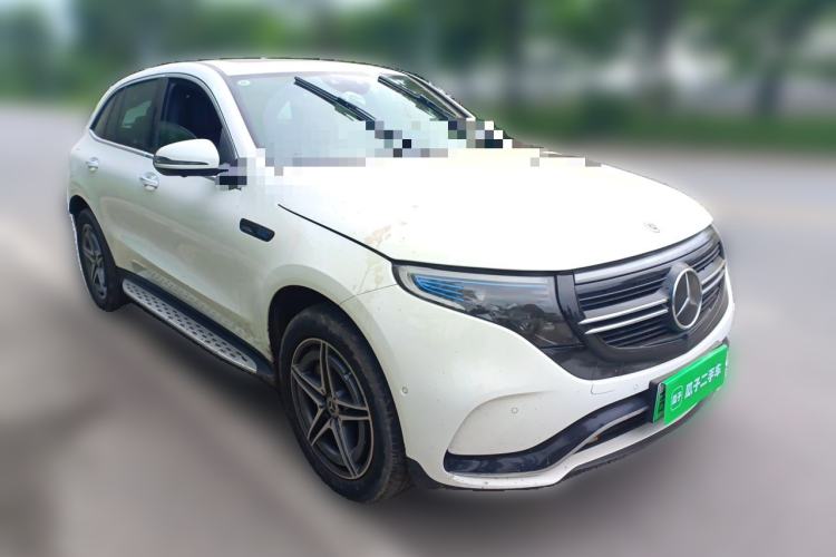 Used Mercedes-Benz EQC 2021 EQC 400 4MATIC Front Right 45 Deg