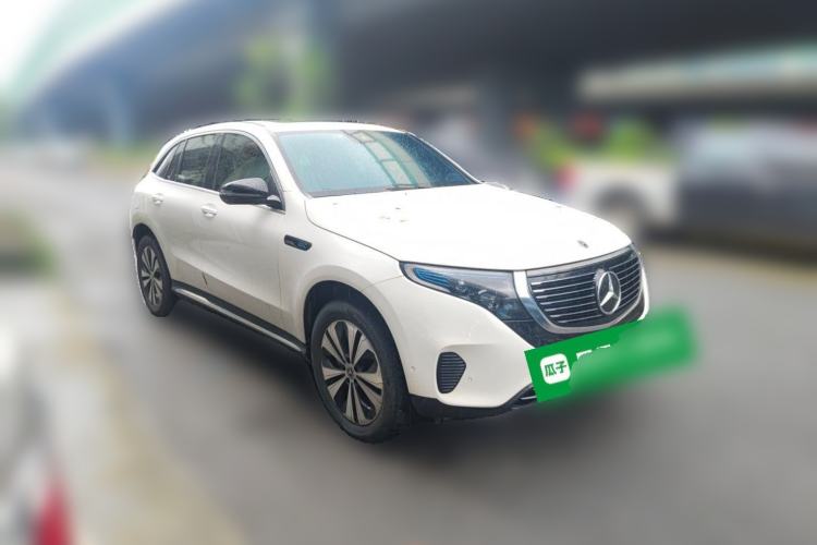 Used Mercedes-Benz EQC 2021 EQC 350 4MATIC Front Right 45 Deg