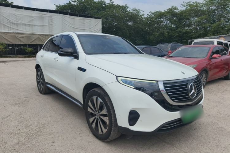 Used Mercedes-Benz EQC 2021 EQC 350 4MATIC Front Right 45 Deg