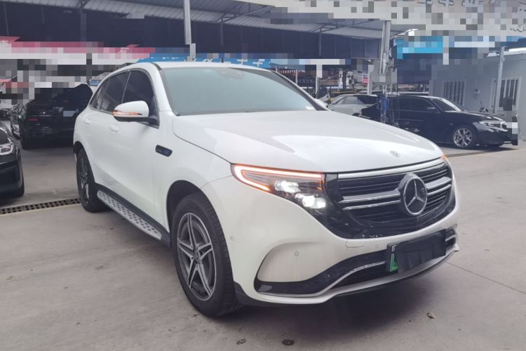 Used Mercedes-Benz EQC 2021 EQC 400 4MATIC Front Right 45 Deg