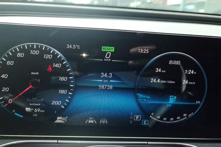 Used Mercedes-Benz EQC 2021 EQC 400 4MATIC Instrument Cluster