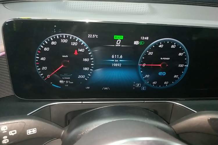 Used Mercedes-Benz EQC 2021 EQC 400 4MATIC Instrument Cluster